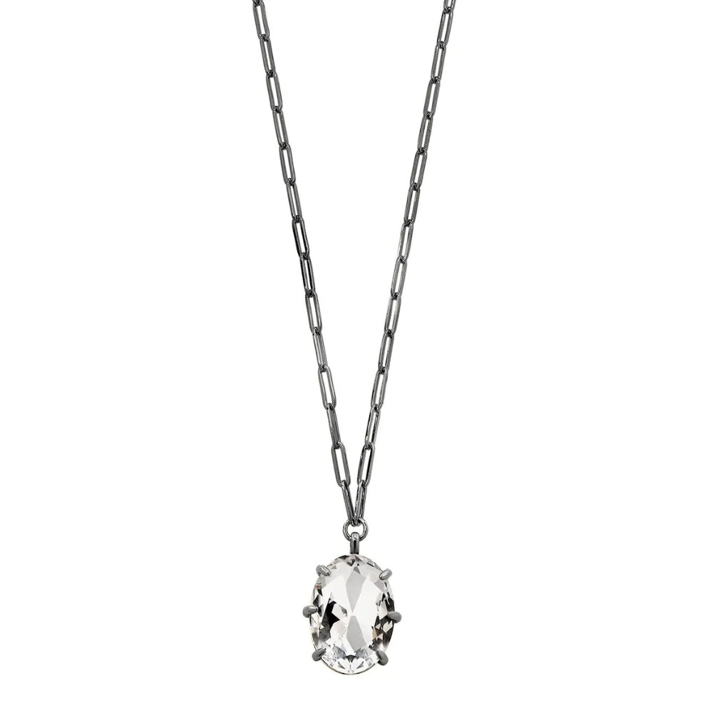 DYRBERG/KERN KALLY SS CRYSTAL NECKLACE