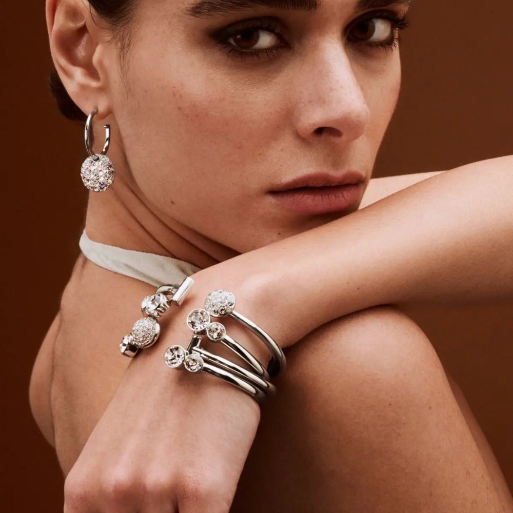 DYRBERG/KERN MATE SS CRYSTAL BRACELET