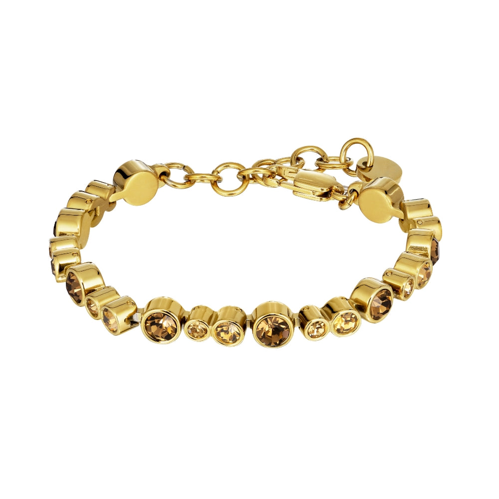 DYRBERG/KERN TERESIA SG BROWN MIX BRACELET