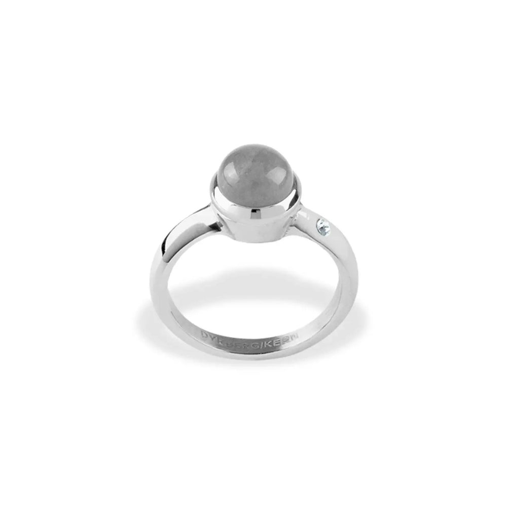 DYRBERG/KERN RING 6 RING SS CRYSTAL