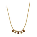 DYRBERG/KERN PHILA SG BROWN MIX NECKLACE