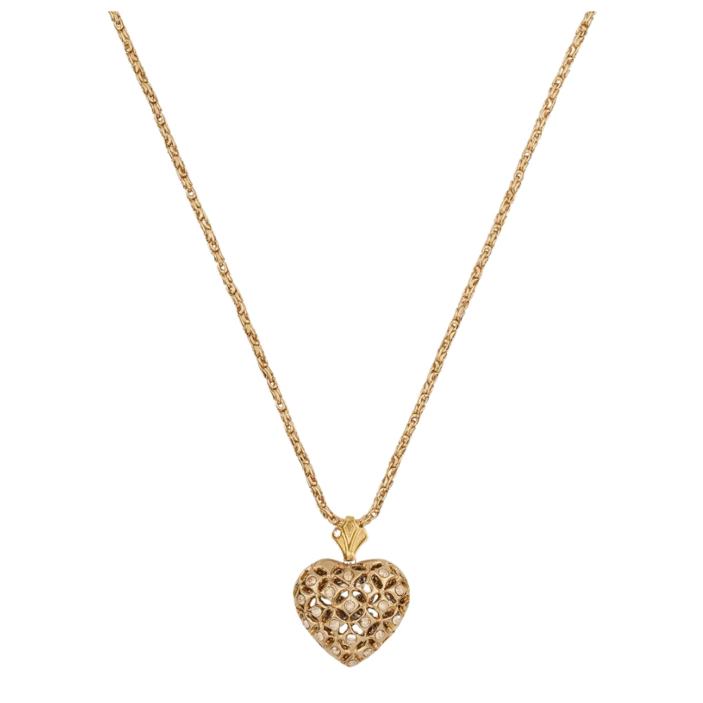 COLLIER CORACAO PETIT MODELE BICOLORE