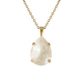 MINI DROP NECKLACE GOLD-LINEN IGNITE