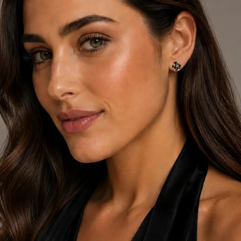 DYRBERG/KERN BLAIS SG BLACK MIX EARRING