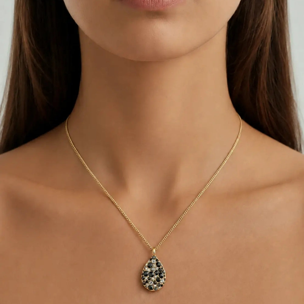 DYRBERG/KERN BAILEY SG BLACK MIX NECKLACE
