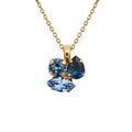 ANA NECKLACE GOLD-DENIMBLUE COMBO