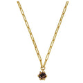 DYRBERG/KERN TESSA SG BROWN NECKLACE