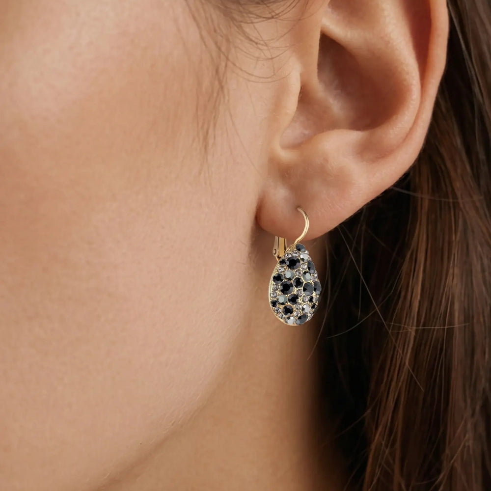 DYRBERG/KERN BETTASG BLACK MIX EARRING
