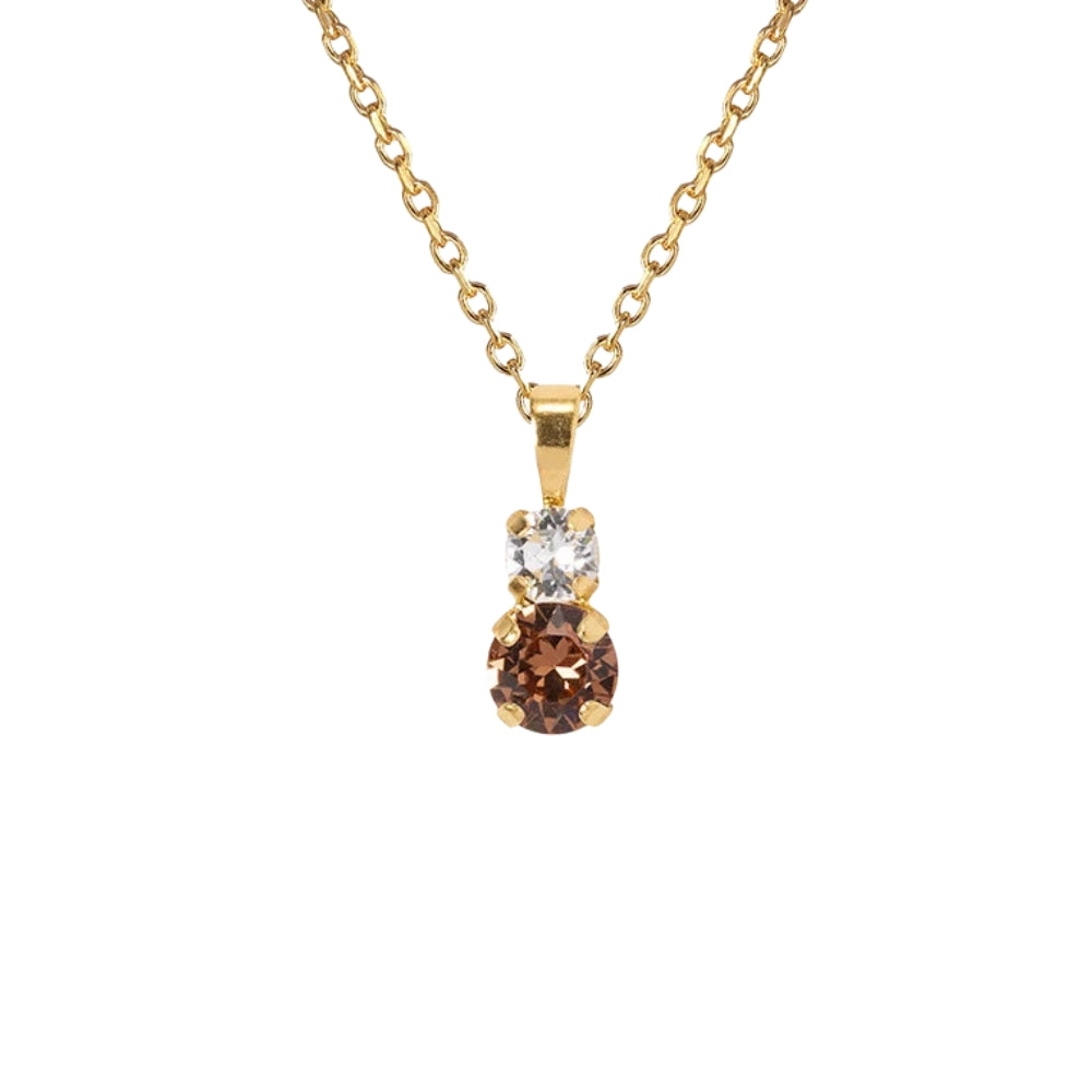 LEAH NECKLACE - RECREATED TOPAZ COMBO