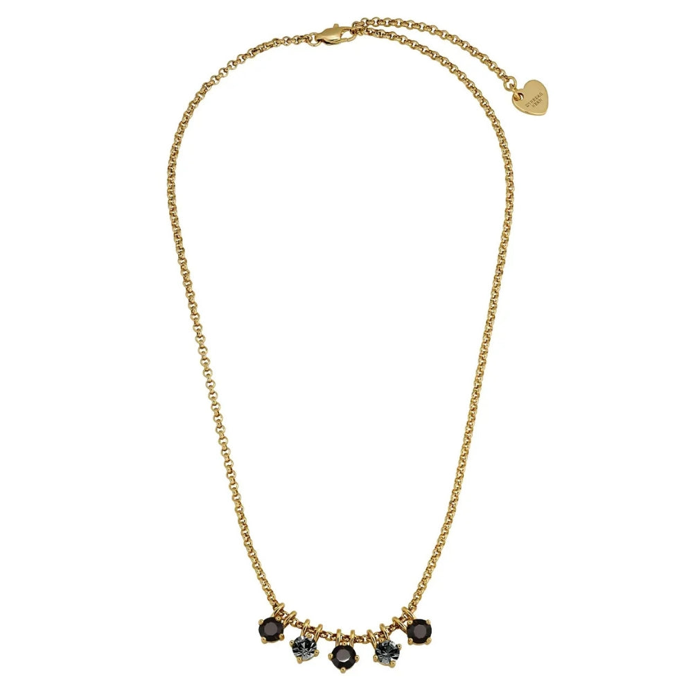DYRBERG/KERN PHILA SG BLACK MIX NECKLACE