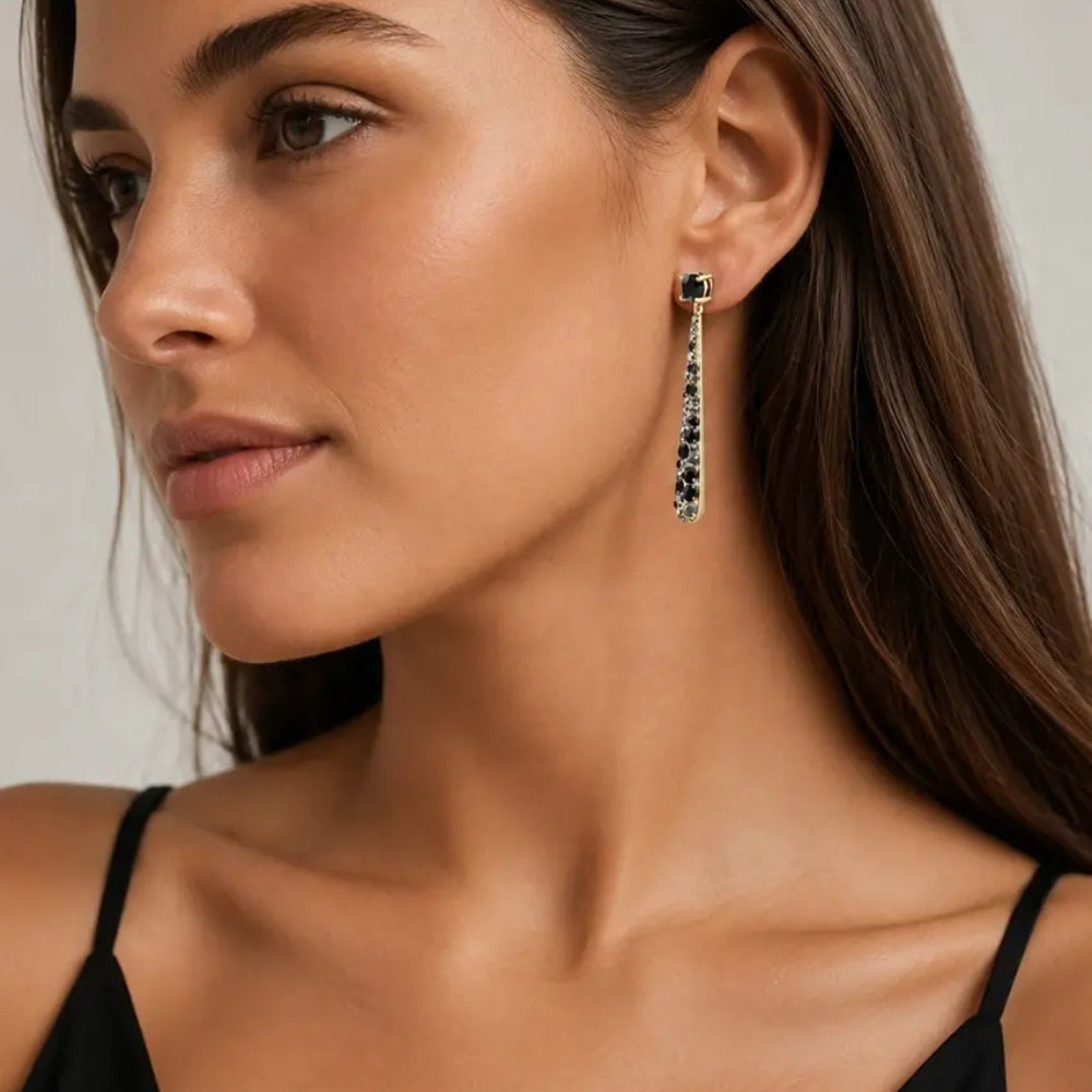DYRBERG/KERN ELYSIA SG BLACK MIX EARRING