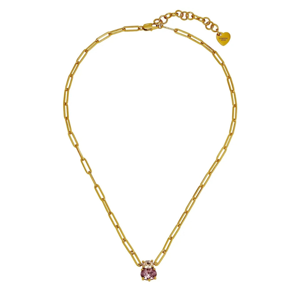 DYRBERG/KERN SERAFINE SG ROSE_SAND NECKLACE