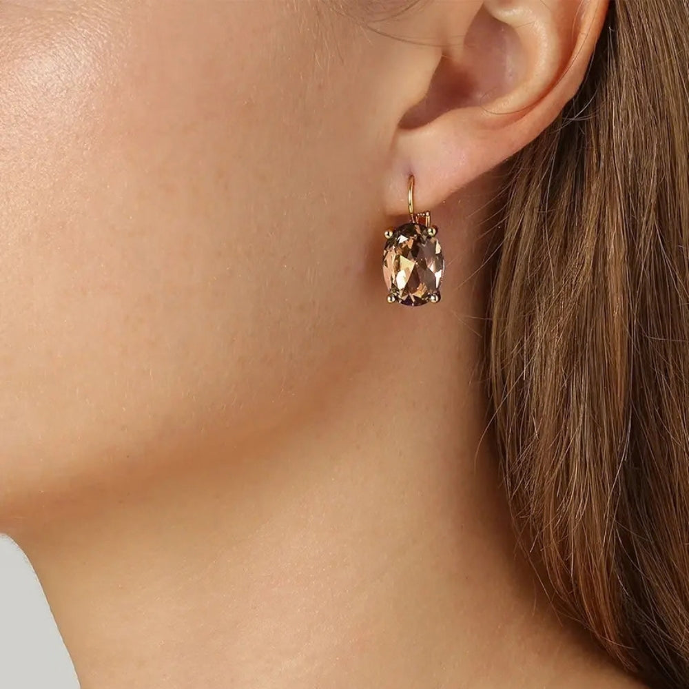DYRBERG/KERN CHANTAL SG BROWN EARRING