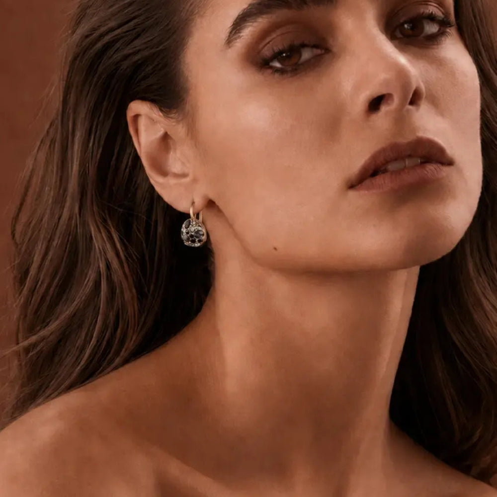 DYRBERG/KERN BLOST SG BLACK MIX EARRING