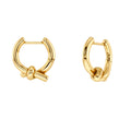Novel Knot Hoops S Gold