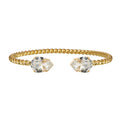 MINI DROP BRACELET GOLD-CRYSTAL