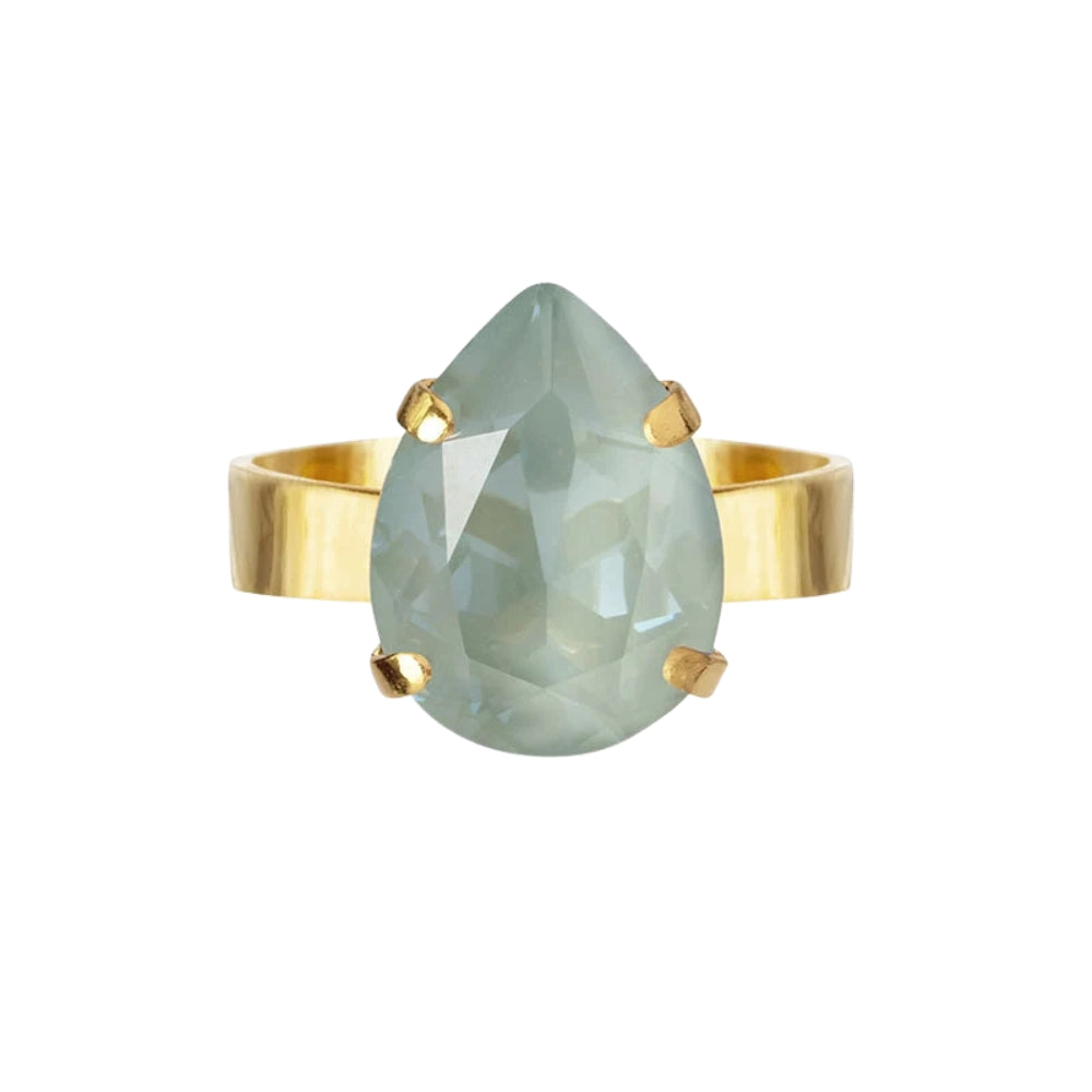 MINI DROP RING GOLD-AGAVE IGNITE
