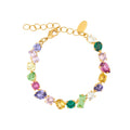 NOELLE STATEMENT BRACELET GOLD-FESTIVE COMBO