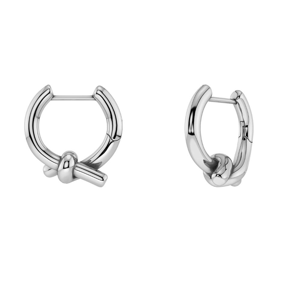 Novel Knot Hoops S Steel