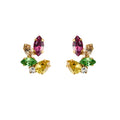 CLARE EARRINGS GOLD-AUTUMN BLOOM COMBO