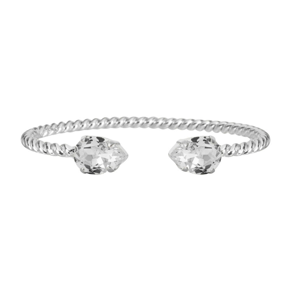 MINI DROP BRACELET RHODIUM-CRYSTAL