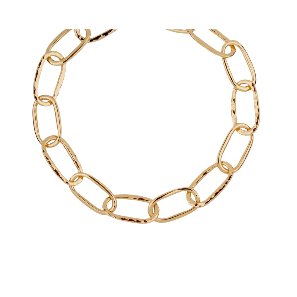 Large size Oval Link Necklace
