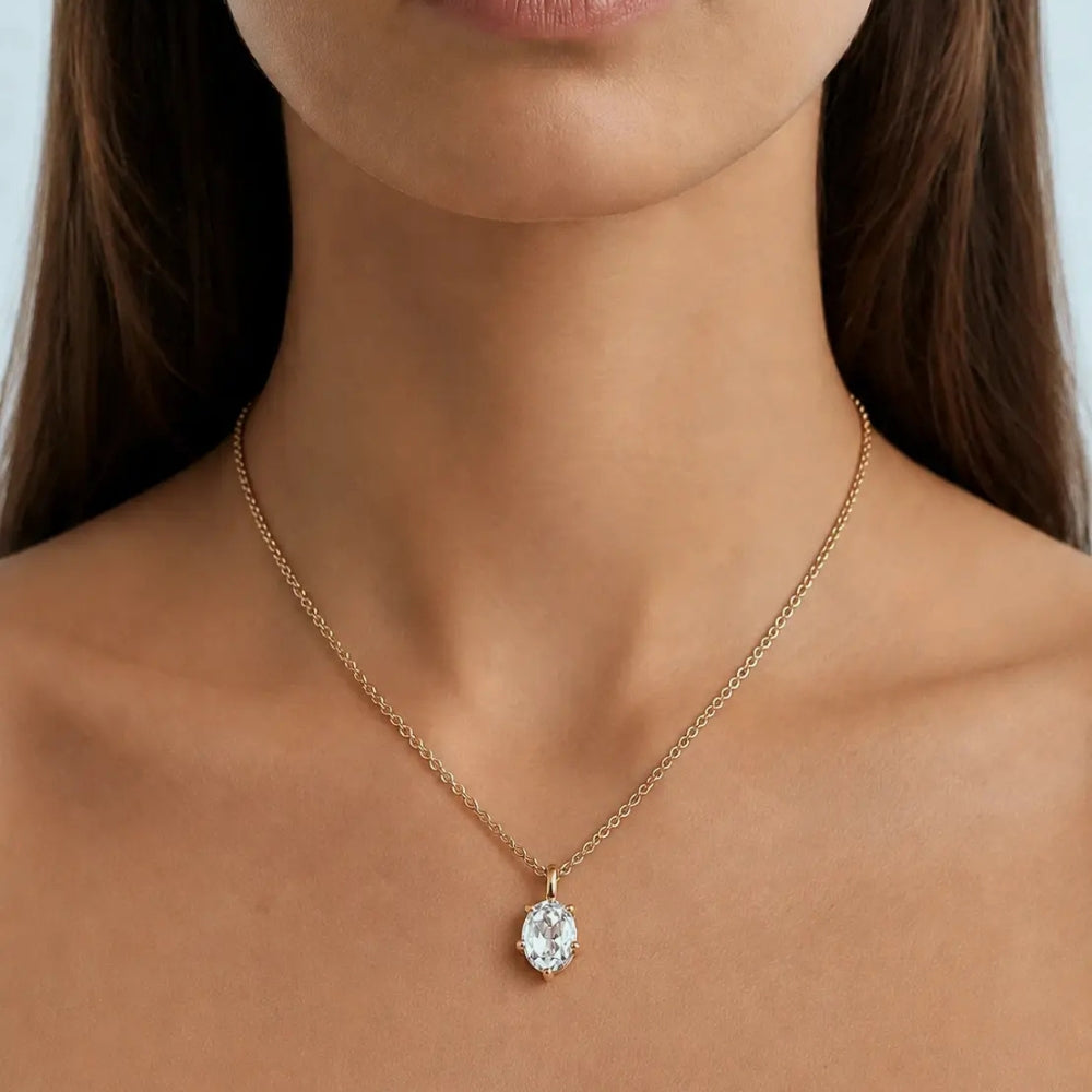 DYRBERG/KERN ORB SG CRYSTAL NECKLACE