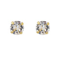 CLASSIC STUD EAR GOLD-CRYSTAL