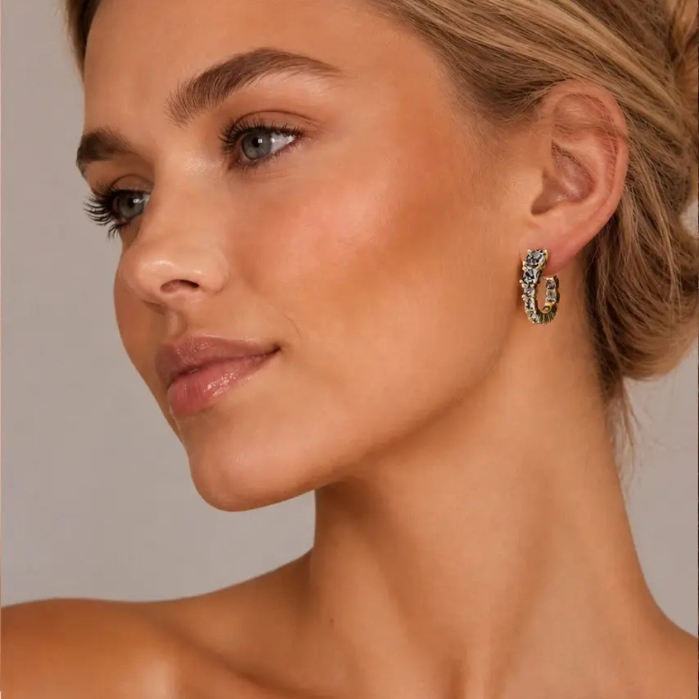 DYRBERG/KERN KOLOS SG GREY EARRING