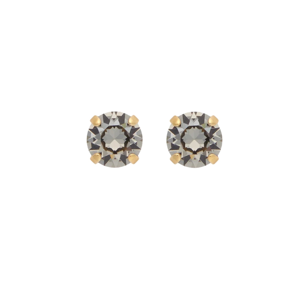 CLASSIC STUD EAR GOLD-GREIGE
