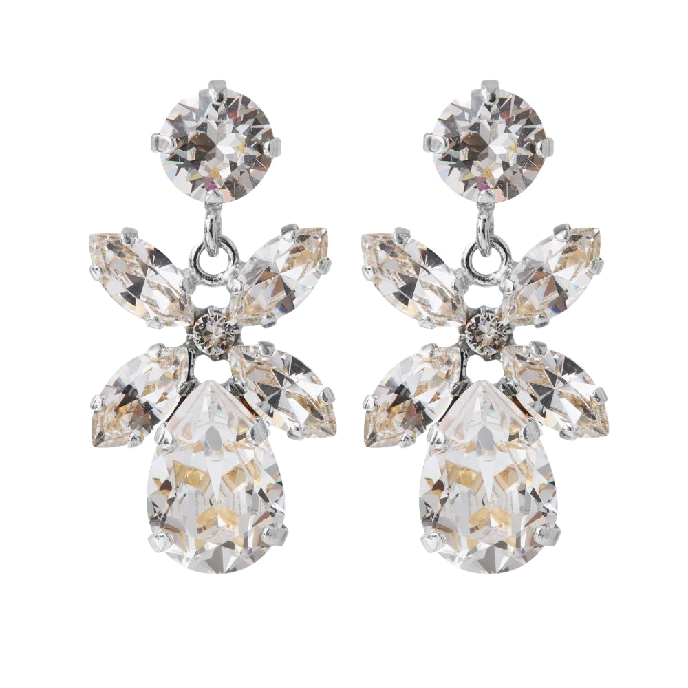 MINI DIONE EAR RHODIUM-CRYSTAL