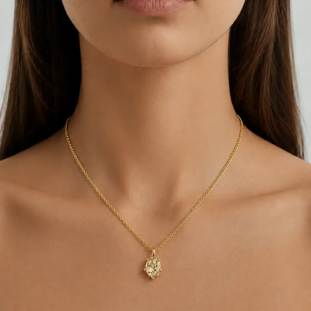 DYRBERG/KERN ORB SG GOLDEN NECKLACE