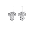 PETITE TIMO EAR RHODIUM-CRYSTAL