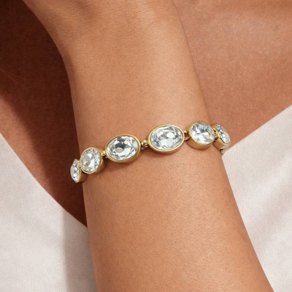 DYRBERG/KERN OPALINE SG CRYSTAL BRACELET