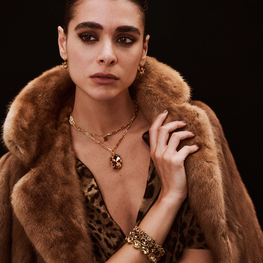 DYRBERG/KERN KALLY  SG GOLDEN NECKLACE