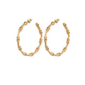 BAMBOU HOOP EARRINGS