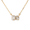 CLEO NECKLACE GOLD-CRYSTAL