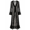 Black Lace Maxi Tunic