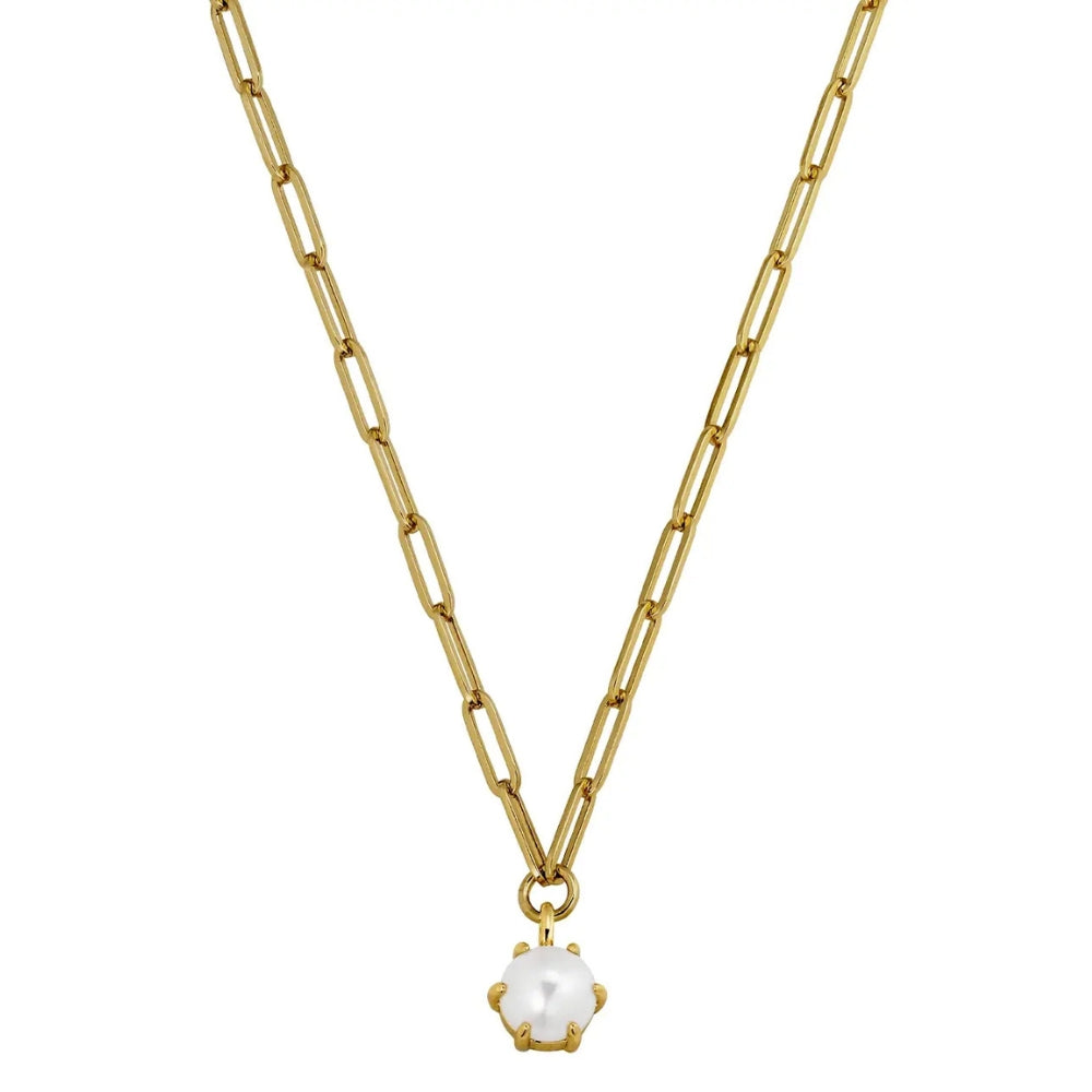 DYRBERG/KERN TESSA SG WHITE PEARL NECKLACE