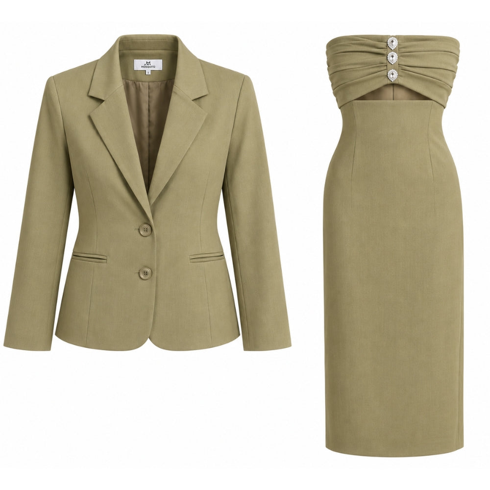 Tailored Blazer & Dress Set