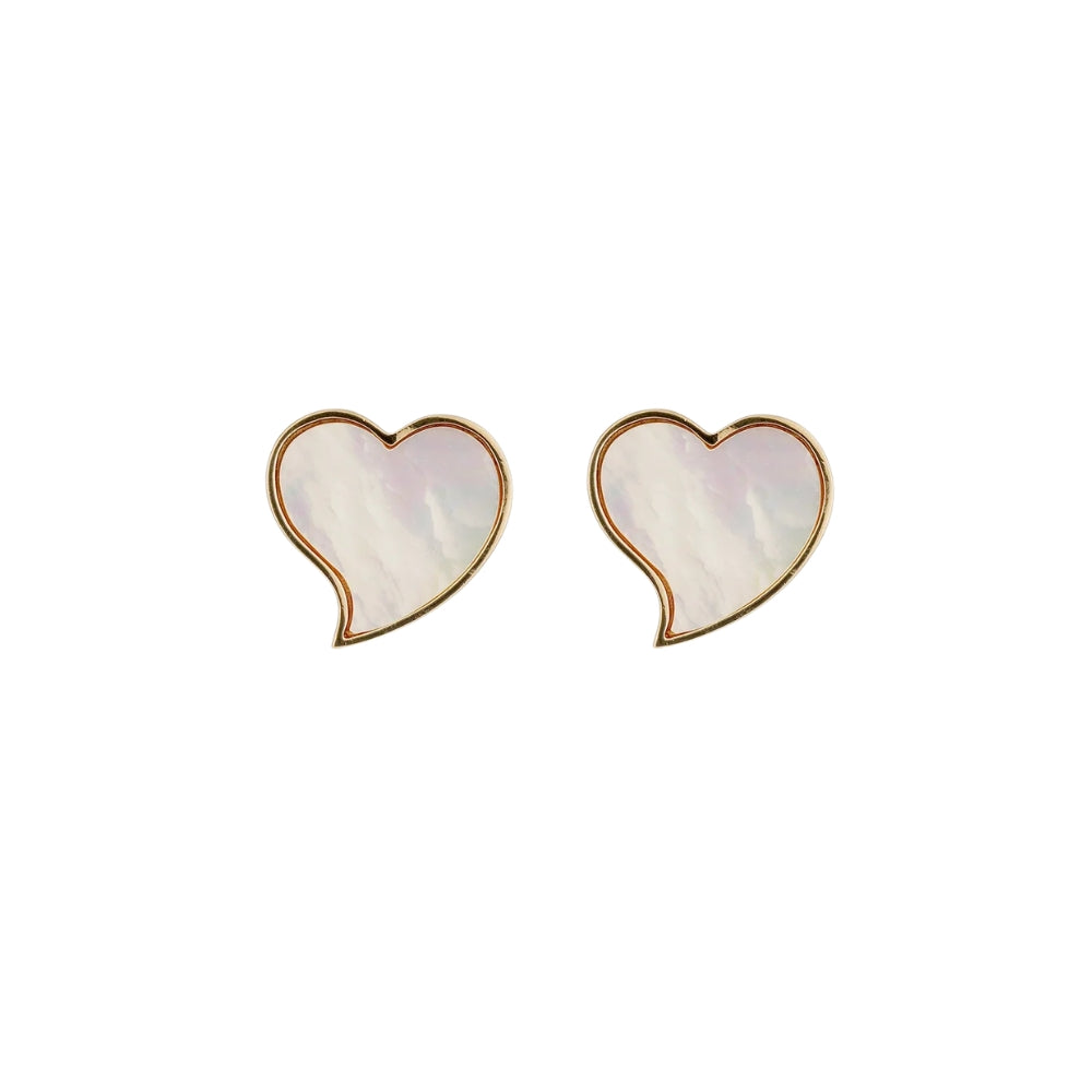 MIRAGE HEART EARRINGS SMALL SIZE