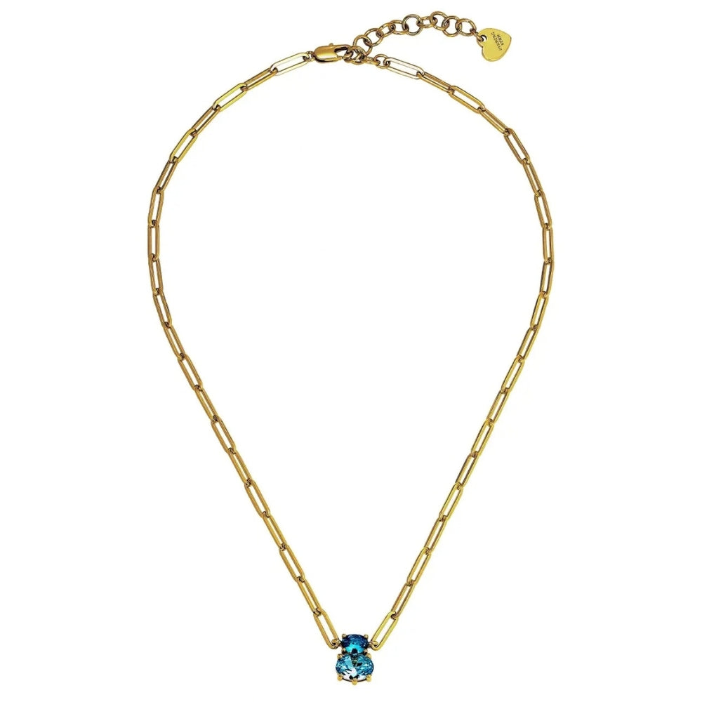 DYRBERG/KERN SERAFINE SG PETROL NECKLACE
