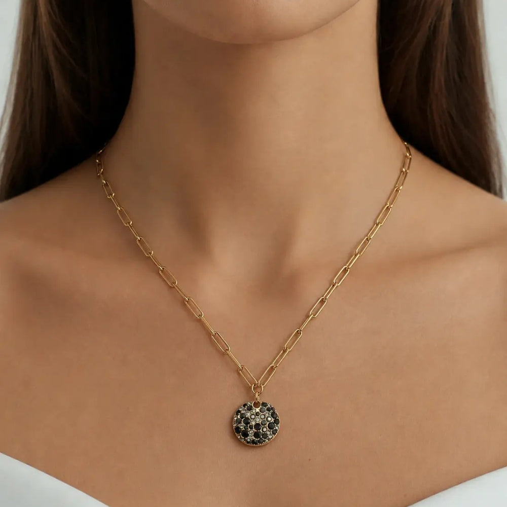 DYRBERG/KERN AMARA SG BLACK MIX NECKLACE
