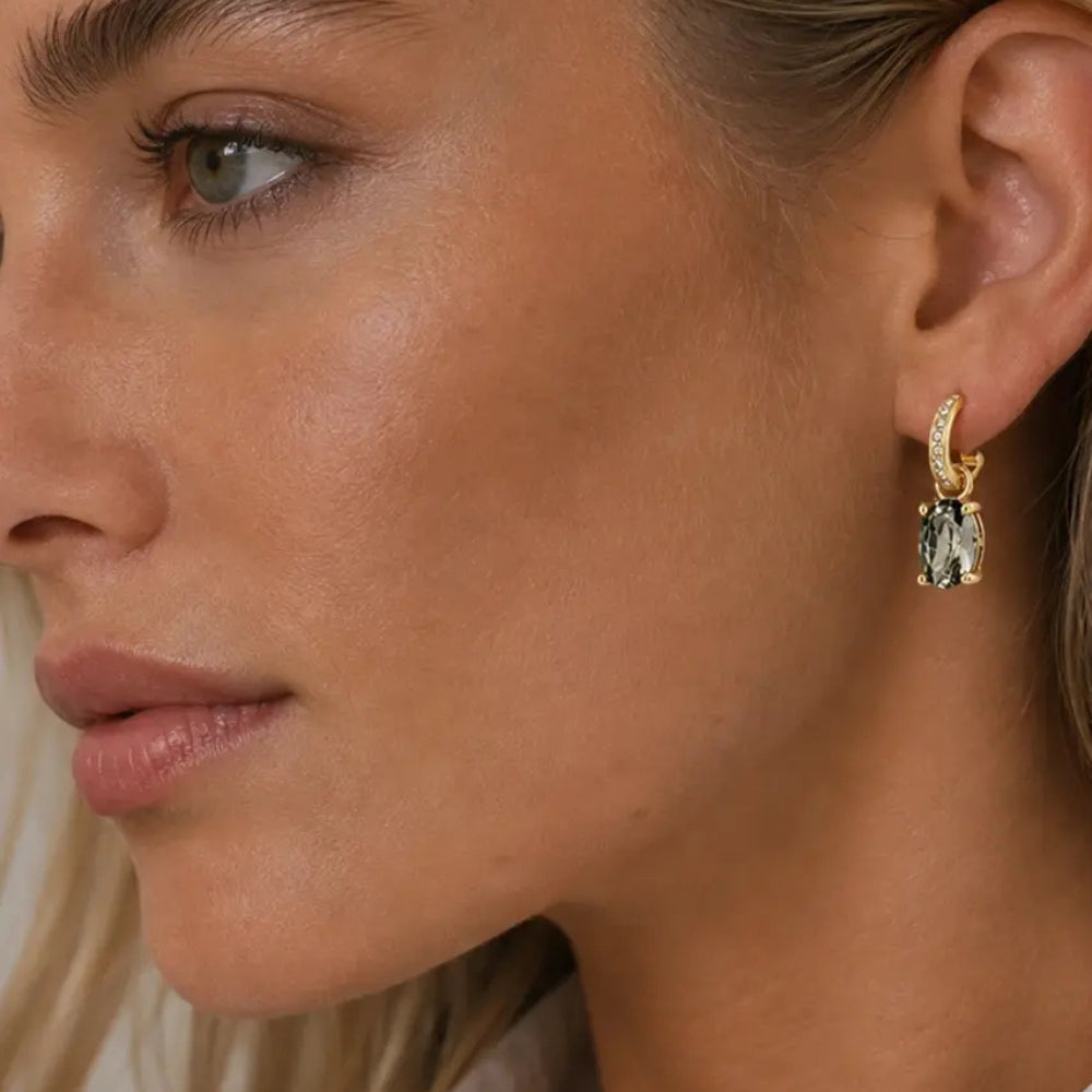 DYRBERG/KERN SOLENE SG GREY EARRING