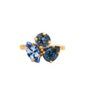 ANA RING GOLD-DENIMBLUE COMBO