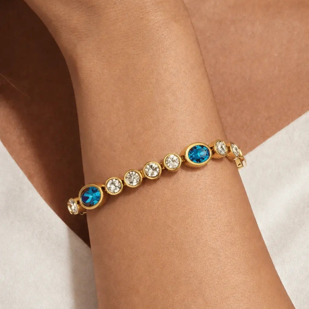 DYRBERG/KERN SOPHIA SG PETROL BRACELET