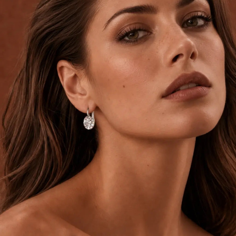 DYRBERG/KERN BLOST SS CRYSTAL AB EARRING