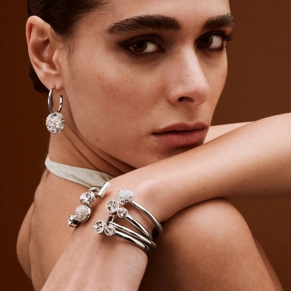 DYRBERG/KERN WISP SS CRYSTAL AB EARRING