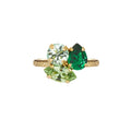 ANA RING GOLD-MAJESTIC GREEN COMBO