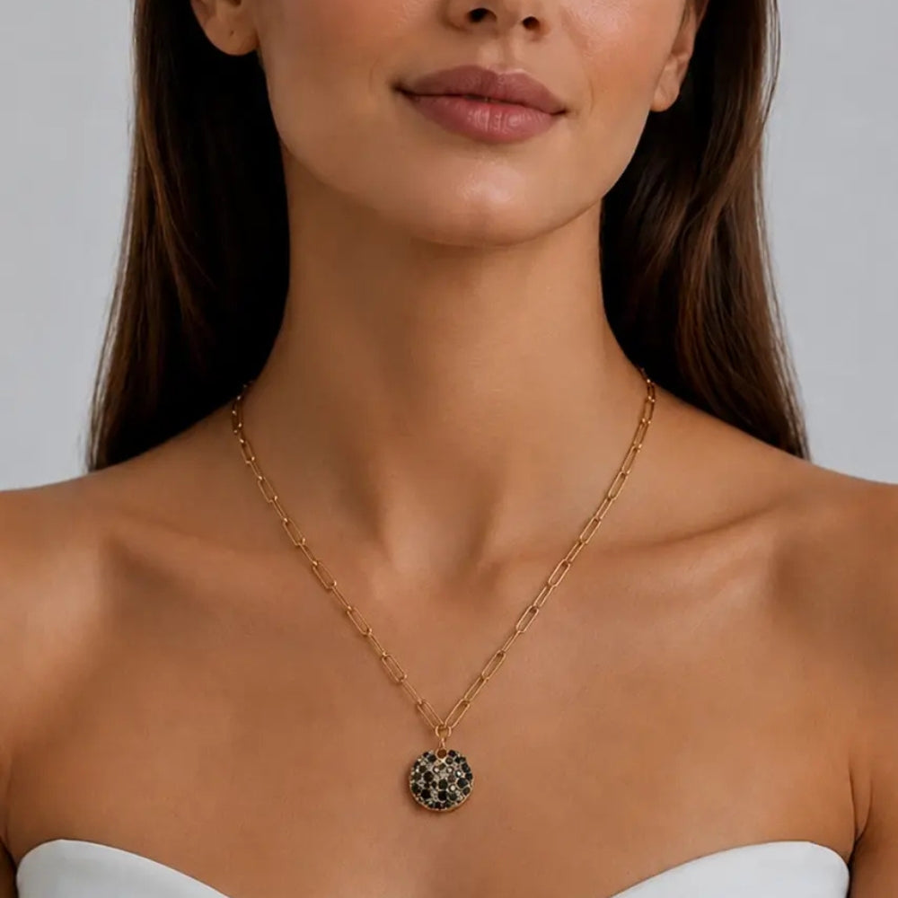 DYRBERG/KERN AMARA SG BLACK MIX NECKLACE